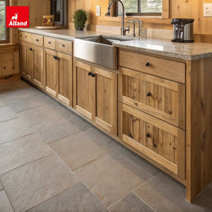 Alland Customization Handmade Soft Modular Drawer Organizer Rustic Knotty Natural Stained Yellow Old Solid Pine Wood Faucet - Product Image 2