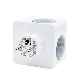 CE KEMA approuvé 3 prises allemandes adaptateur de prise de Cube d'alimentation 250V 16A prise d'extension de multiprise <span class=keywords><strong>Powercube</strong></span> avec 2 <span class=keywords><strong>USB</strong></span> - Product Image 5