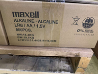 Baterai Alkaline Mainan Ukuran LR6 1.5v Merek Jepang 0% Hg Aa