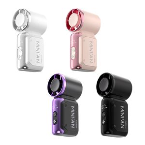 พัดลมมือถือพกพา USB Mini 199 ระดับความเร็ว N68 พัดลมเทอร์โบความเร็วสูงแบบพับได้ พลาสติกตั้งโต๊ะขนาดเล็ก สำหรับใช้ในครัวเรือน - Product Image 1