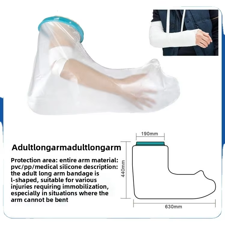 Bras long adulte transparent