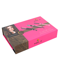 Boîte rigide de luxe avec impression couleur CMYK, logo personnalisé et fermeture magnétique, pour crème visage, poudre libre, emballage d'expédition, vêtements, palette de fards à paupières