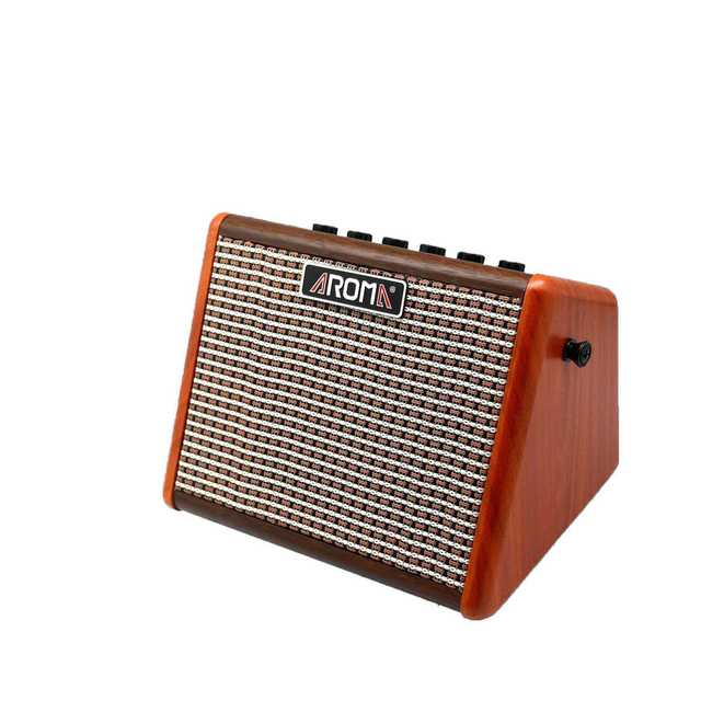 Mini Acoustic Electric Guitar Amplifier Speaker Charging  Sax Practice  Built-in Chorus Reverb