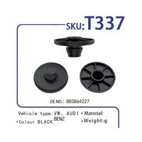 T337 Clips décoratifs pour tapis de sol de voiture Attaches fixes haute performance Vente en gros