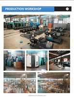 Compresseurs d'air rotatifs industriels silencieux de petite taille fabriqués en Chine, compresseur d'air à vis