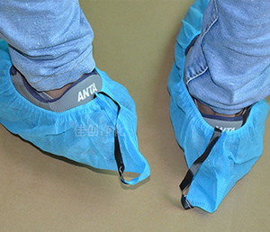 מפעל לספק ישיר ללא חד פעמי ללא ארוג ניקוי נעליים עם רצועת מוליך אנטי סטטי - Product Image 5