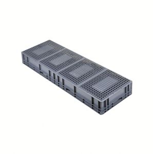 Contenitore <span class=keywords><strong>in</strong></span> <span class=keywords><strong>Plastica</strong></span> <span class=keywords><strong>per</strong></span> Logistica 1200*400*120, Struttura Pieghevole e Perforata <span class=keywords><strong>per</strong></span> Contenitori di Stoccaggio Standard - Product Image 4