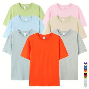 Design Wholesale Custom Logo Printed T Shirt Men Recycled 100% Cotton Short Sleeve Casual Crew Neck Tshirt - Product Image 2