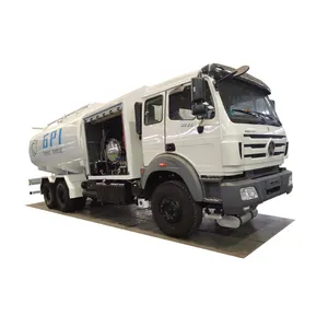 Customization 6x4 Aluminum Alloy Diesel Oil Aircraft Fuel Tanker Tank Truck With Fuel Dispenser New Beiben Hot Sale