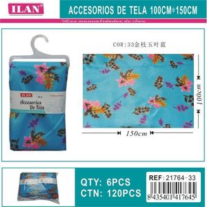 Accessorio in tessuto Ilan 100cmx150cm con stampa floreale per lavori artigianali - Product Image 3