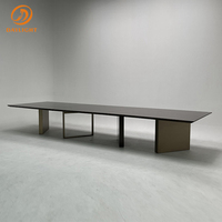 Meubles Daylight en gros, style nordique minimaliste, tables à manger rectangulaires en bois, meubles de salle à manger avec pieds en acier