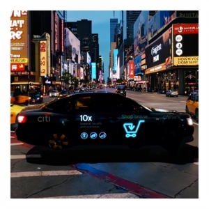 Affiches publicitaires EL pour carrosserie de bus avec effet lumineux clignotant et progressif, attirent instantanément l'attention des <span class=keywords><strong>passants</strong></span> - Product Image 1