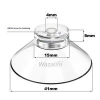 Lot de 40 ventouses en PVC à tête fraisée M4 haute résistance, sans trace, avec crochet simple pour pieds de table et chaise, style moderne