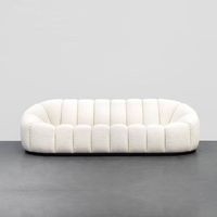 Lammfell-Kürbis-Chesterfield-Sofa-Set Dreisitzer für Kleine Wohnungen Internet-Trend Lässig Einfach Modern Leichter Luxus