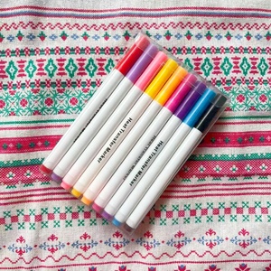 Penne per Sublimazione con Logo Personalizzabile, Set da 24 Colori, Pennarelli per Trasferimento a Caldo, Kit Fai-da-Te in Scatola Trasparente Modello TM-12 - Product Image 4