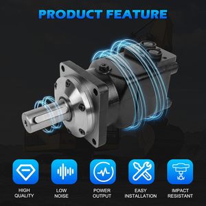 Motor Hidráulico Orbital Zachager de 500 cm³ de Hierro Fundido de Alto Torque, Repuesto para D40 Danfoss - Product Image 6