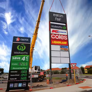 Panneau de pylône de station-service LED extérieur pour le panneau d'affichage directionnel d'orientation d'affaires de gaz - Product Image 3