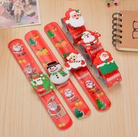 Bracelets lumineux LED de Noël, jouets décoratifs de Père Noël, bracelets lumineux pour enfants, cadeaux de Noël et du Nouvel An