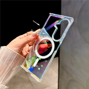 <span class=keywords><strong>Funda</strong></span> Magnética con Degradado de Arcoíris para <span class=keywords><strong>Samsung</strong></span> <span class=keywords><strong>Galaxy</strong></span> <span class=keywords><strong>Z</strong></span> <span class=keywords><strong>Flip</strong></span> ZFold 7 6 5 <span class=keywords><strong>4</strong></span> 3, <span class=keywords><strong>Funda</strong></span> Rígida con Carga Inalámbrica Colorida - Product Image 4