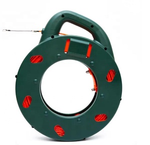 <span class=keywords><strong>Tire</strong></span>-câble manuel 6,5 mm x 30 m pour conduits, <span class=keywords><strong>fil</strong></span> électrique, kit de tirage de câbles à travers les murs avec boîte - Product Image 1