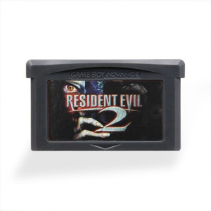 Boîte de jeu vidéo Resident Evil 2, carte de jeu 32 bits pour console GBA - Product Image 1