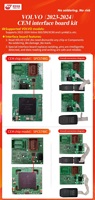 Kit de carte d'interface CEM Yanhua Volvo (2023-2024) avec licence A303 pour la programmation de clés IMMO Volvo S60/S90/XC60/Lynk 2023-2024
