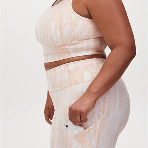 Pantalones de Yoga Estampados de Tallas Grandes para Mujer, Leggings de Cintura Alta con Bolsillos, Sensación de Segunda Piel, Diseño Personalizado, Mallas de Gimnasio y Fitness, Ropa Deportiva - Product Image 3