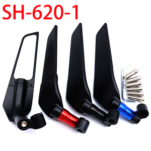 Nhà máy trực tiếp xe máy gương chiếu hậu gương chiếu hậu máy ảnh gương chiếu hậu xe máy tay lái kết thúc - Product Image 2