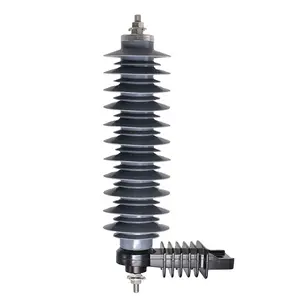 YH10W-36 high quality high voltage 36kV metal oxide gapless class 1 polymer distribution surge arrester