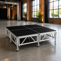 Plateformes de Scène Modulaires, Scène en Treillis, Plateforme de Scène Extérieure, Musique, Concert Mobile, Événement, Mariage, Portable, Charge de 1000 kg