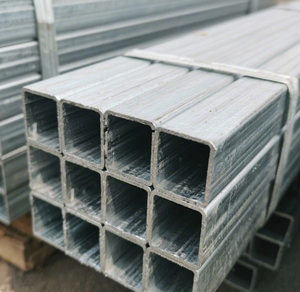 Tubi Quadrati in Acciaio al Carbonio Zincato ERW Saldati per Costruzioni, Campi Petroliferi, Recinzioni, Strutture, Tubi JIS/SABS/GS con Taglio e Piegatura - Product Image 6