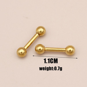 Jachon Nose Barbell Ring Nose <strong>Septum</strong> Ring Stainless Steel Circular Piercing Ear Cartilage Tragus Body <strong>Jewelry</strong> Piercing