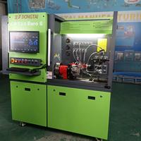 Dongtai Machine CR518 EURO 6 Banc d'essai pour injecteur et pompe à rampe commune, Cambox en option EUI EUP HEUI HEUP Trois postes de travail