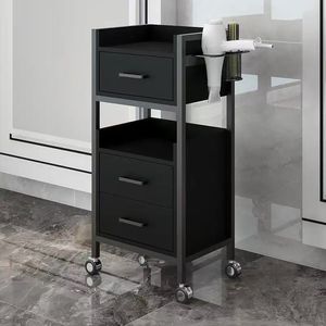 Hair salon <b>tool</b> cabinet hair salon dedicated <b>tool</b> stand hair salon storage rack drawer-style mirror cabinet haircut cabinet - Product Image 1