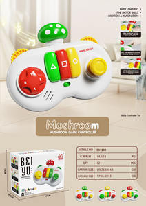 Juguete Sensorial Multifuncional para Bebés, <span class=keywords><strong>Juego</strong></span> <span class=keywords><strong>de</strong></span> Simulación <span class=keywords><strong>de</strong></span> Rompecabezas, Máquina <span class=keywords><strong>de</strong></span> Aprendizaje con Mango, <span class=keywords><strong>Piano</strong></span> <span class=keywords><strong>de</strong></span> Dedos con Luces y Música - Product Image 2