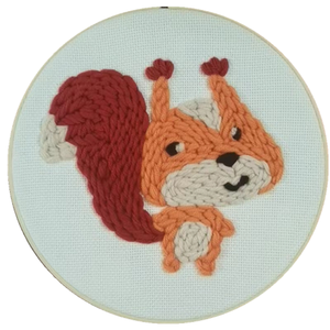 Aijia Crafts Kits de broderie artisanale pour enfants Cadeau créatif Set d'artisanat à l'aiguille - Product Image 6