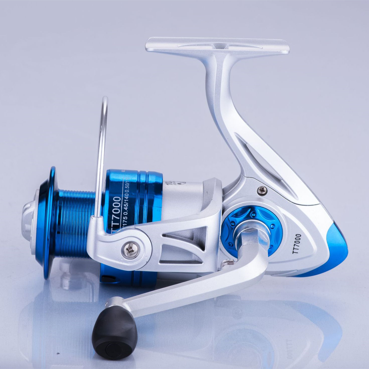 Spinning Fishing Reel - 5.2:1 Gear Ratio, 10BB Nylon Body Spinning Fishing Reel - 5.2:1 Gear Ratio, 10BB Nylon Body