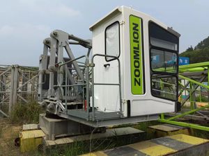 เครนทาวเวอร์แบบแบน ยี่ห้อซูมไลออน รุ่น 6015 8 ตัน ปี 2020 สีเขียว พร้อมมอเตอร์เกียร์บ็อกซ์ รับน้ำหนักได้สูง ใช้ในงานก่อสร้างอาคารสูง 40 เมตร ที่ดูไบ - Product Image 6