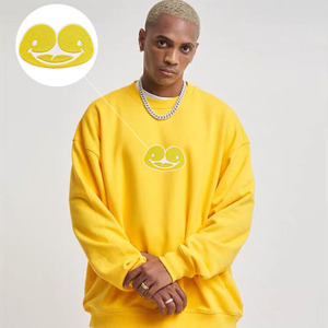 Kit per maglieria con ricamo artigianale tappeto in tela personalizzato con motivo giallo a <span class=keywords><strong>punto</strong></span> <span class=keywords><strong>croce</strong></span> con toppe ricamate in tessuto - Product Image 6