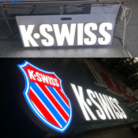 Huruf Tanda Toko LED Custom Bercahaya, Logo Akrilik 3D, Papan Nama Bisnis, Iklan Toko, Signage Berlampu