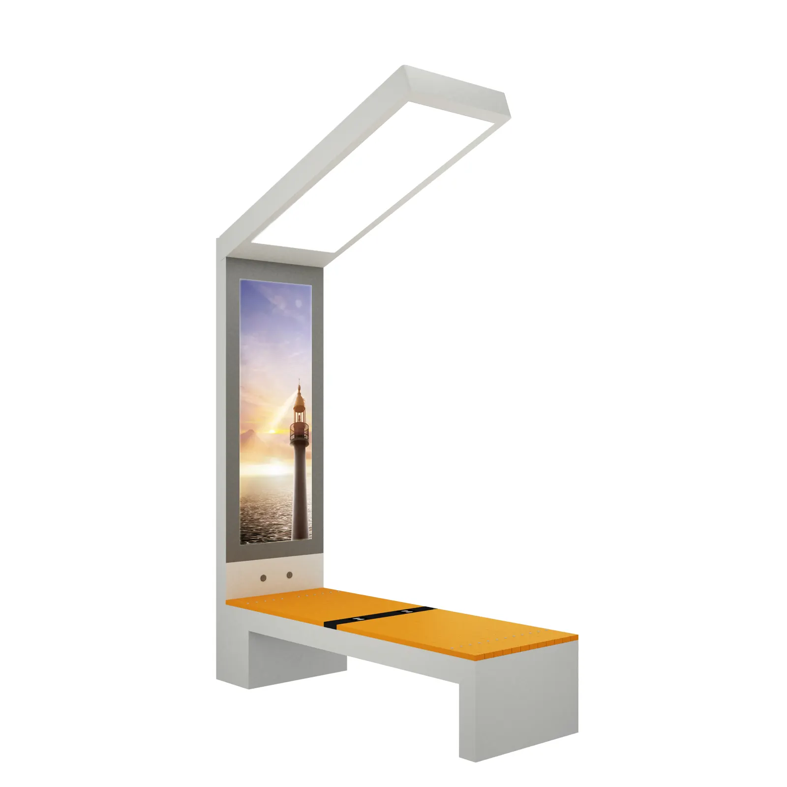 USB telefon şarj cihazı açık sokak mobilyası güneş enerjili akıllı detayları bahçe masa tezgahı seti//
