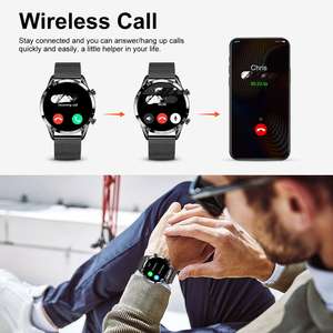 Nuevo Reloj Inteligente <span class=keywords><strong>Lige</strong></span> Bw0189 para Hombre, Llamadas, Resistente al Agua <span class=keywords><strong>IP67</strong></span>, Pantalla Táctil Completa, Reloj Inteligente para Android iOS, Monitor de Actividad Física y Deportiva - Product Image 5