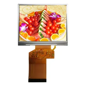 3.5英寸320x240平方Tft Lcd 24bit RGB接口免费查看Ips Lcd显示屏，带ST7272