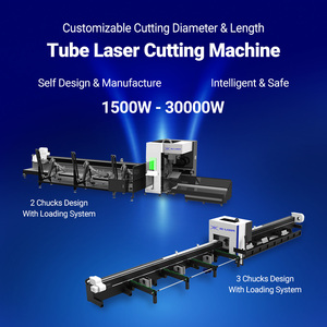 Factory Price 6m Metal Pipe Tube Laser <strong>Cutting</strong> <strong>Machine</strong> 1500w 3000w Round/square Tube Laser <strong>Cutting</strong> <strong>Machine</strong> - Product Image 4