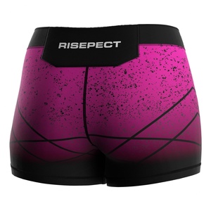 Shorts Deportivos para Mujer, Estilo Vale Tudo, Elásticos, Ajustados, con Costuras Planas, Elásticos en 4 Direcciones, Ideales para MMA y Yoga - Product Image 3