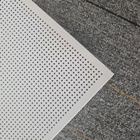 Plaques de plafond modernes en alliage d'aluminium 1100 léger, ignifuges et anti-moisissures, pour cuisines et salles de bain démontables