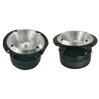 Altavoz de 44.4mm con Diafragma de Titanio Personalizado, Altavoces de Aluminio para Sistema de Sonido de Auto, Sistema de Sonido para Cine en Casa, Tweeter, Bocina