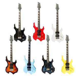 مصنع عالية الجودة أداء احترافي تصنيع المعدات الأصلية المواد الخشبية اثنين بيك اب خمس سرعه غرزة الغيتار الكهربائي - Product Image 1