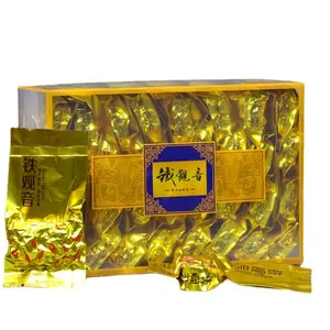 Hot bán cá nhân Hộp nhựa túi nhỏ màu xanh lá cây trà tieguanyin trà ô long dahong Pao