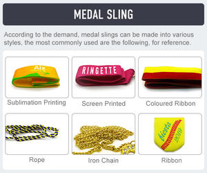 เหรียญเฟียสต้าเคลือบสีสันพร้อมริบบิ้นโลหะหล่อโลหะของที่ระลึกดีไซน์ตามสั่ง - Product Image 5